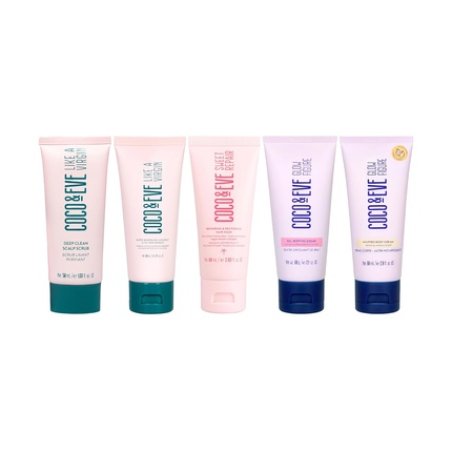 COCO & EVE Bali Babies Hair Mask, Scrub, and Body Cream Kit