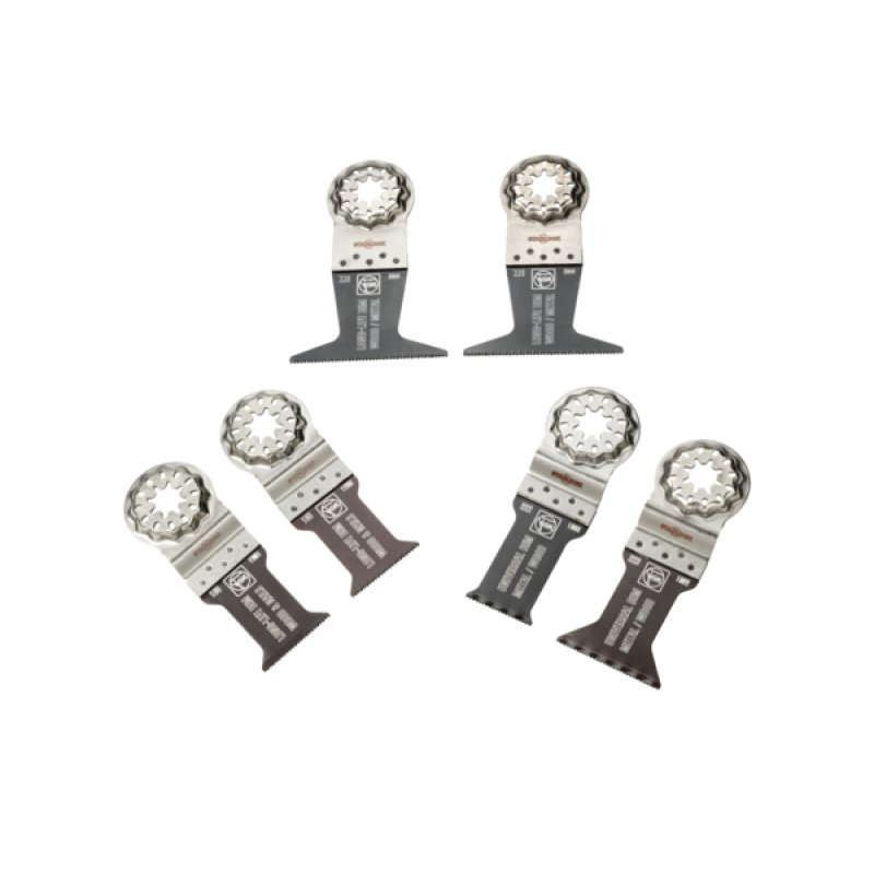 Fein Best of E-Cut Starlock Holz & Metall (6-tlg)