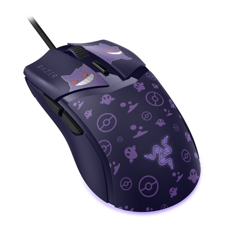 Razer Cobra Pokémon Gengar Edition Leichte kabelgebundene Gaming-Maus mit Razer™ Chroma RGB