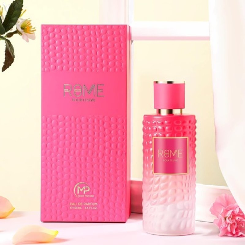 Rome Pour Femme Eau De Parfum Fragrance for Women 100ml Pink