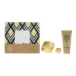 Paco Rabanne Lady Million Eau De Parfum Spray 80 Ml Gift Set For Women