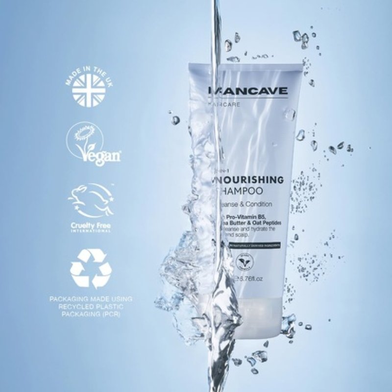 Mancave Nourishing 2-in-1 Shampoo 200ml with Argan Oil