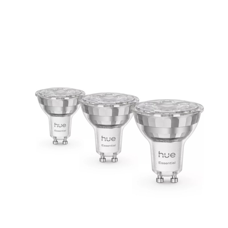Philips Hue White and colour ambience Essential GU10 – smart spotlight – 345 lm – 4.7W – 3-pack