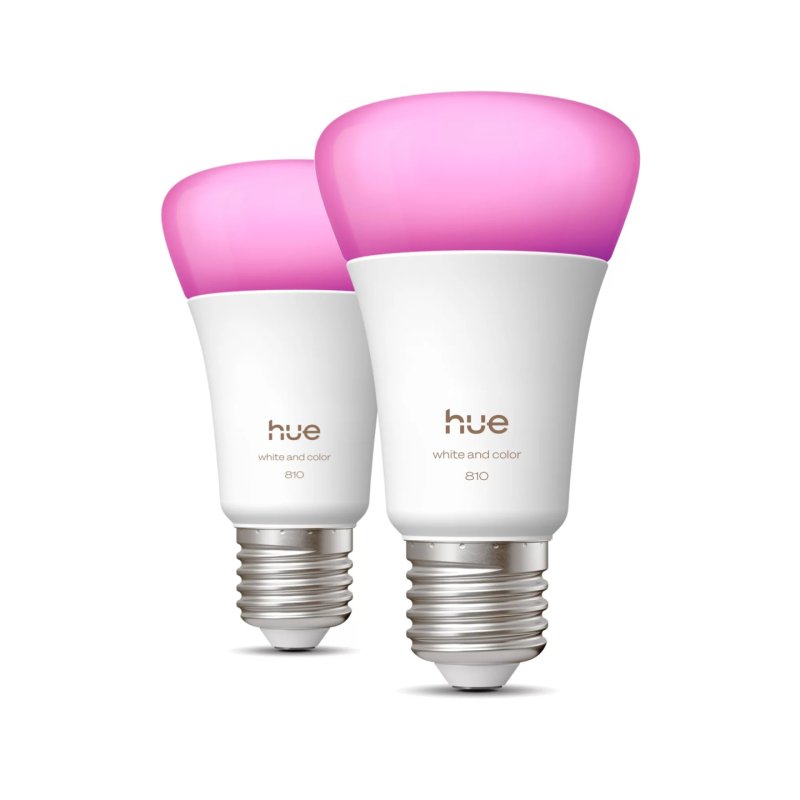 Philips Hue White and colour ambience A60 – E27 smart bulb – 810