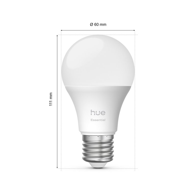 Philips Hue Essential WCA 806 A60 E27 2kit EU