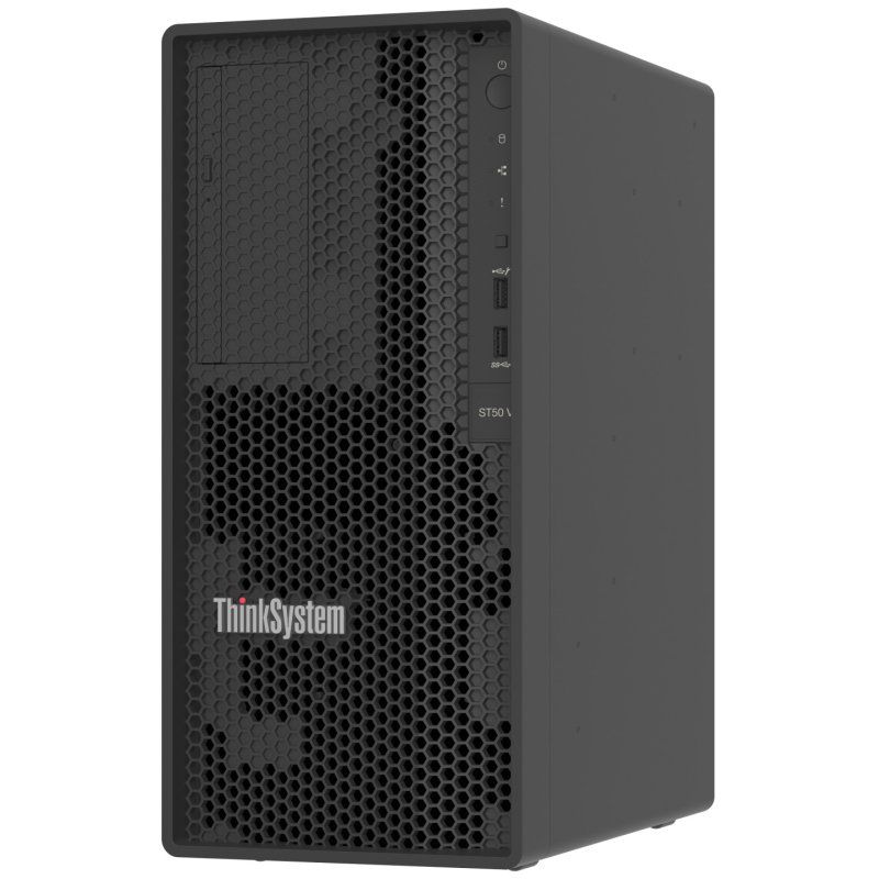 Lenovo ThinkSystem ST50 V3 server 4 TB Tower Intel Xeon E E-2434 3.4 GHz 16 GB DDR5-SDRAM 500 W
