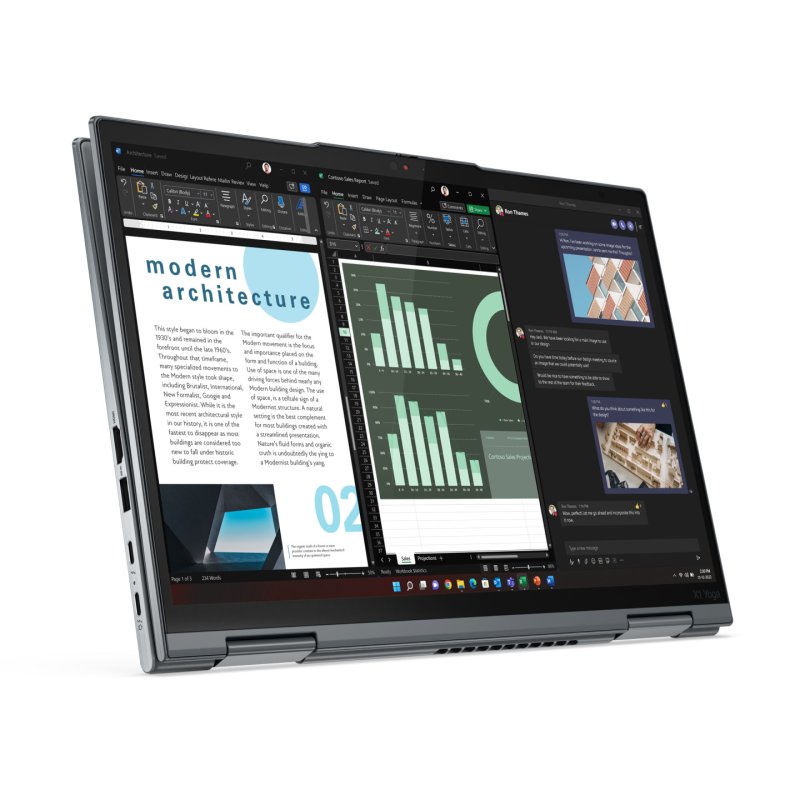 T1A Lenovo ThinkPad X1 Yoga Gen 8 Refurbished Intel Core™ i5 i5-1345U Hybrid (2-in-1) 35.6 cm (14") Touchscreen WUXGA