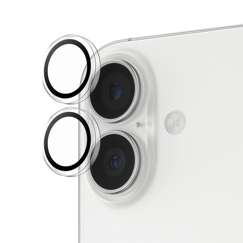 PanzerGlass Hoops Camera Lens Protector Transparent iPhone 17 | iPhone 16 | 16 Plus Protection d'écran transparent