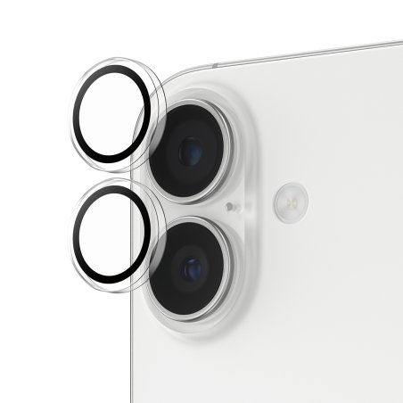 PanzerGlass - Hoops Transparent Camera Lens Protector - iPhone 17/16/16 Plus