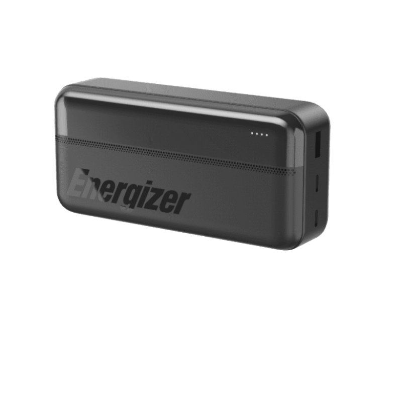 Energizer - 30K Triple Output High Capacity Power Bank - 30.000 mAh - Black