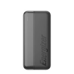 Energizer - 20K Power Bank with dual USB-C and USB-A ports - 20000mAh - Black