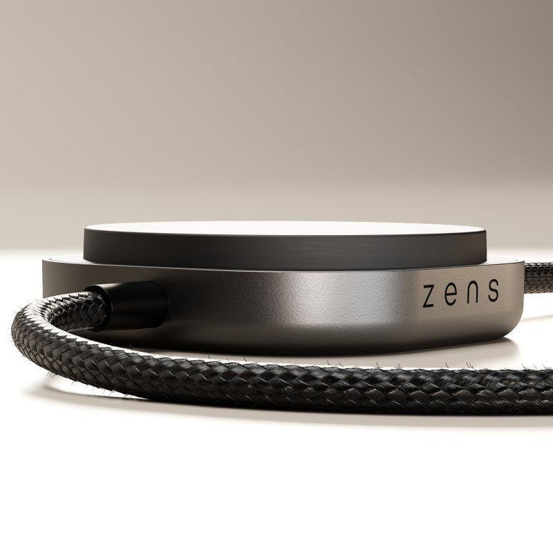 Zens Charging Cable USB C-C Pro 2 - Black Kabelloses Ladegerät - 140 Watt - 2 Ausgabeanschlussstellen (magnetisch, 24