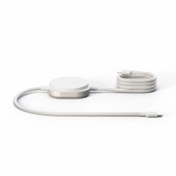 Zens Charging Cable USB C-C Pro 2 - White Kabelloses Ladegerät - 140 Watt - 2 Ausgabeanschlussstellen (magnetisch, 24