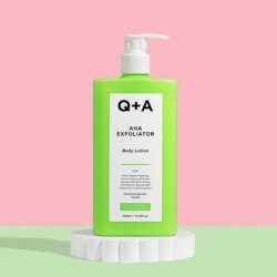 Qa AHA Exfoliator Body Lotion Exfoliating Smoothing Moisturiser 250ml