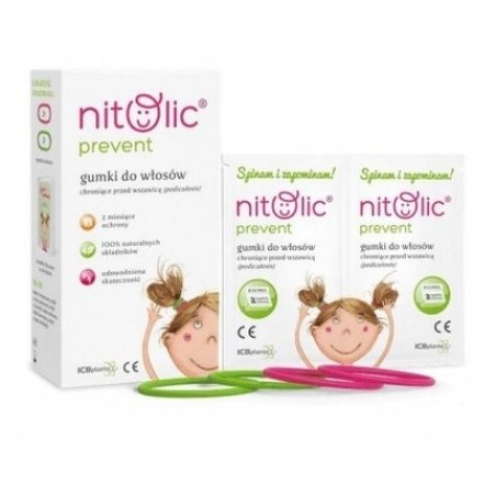 Pipi Nitolic Prevent Hair Tie Set Pack Of 4