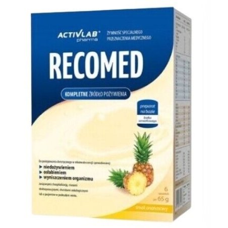 Recomed Pineapple Flavor Food Supplement 6 Sachets