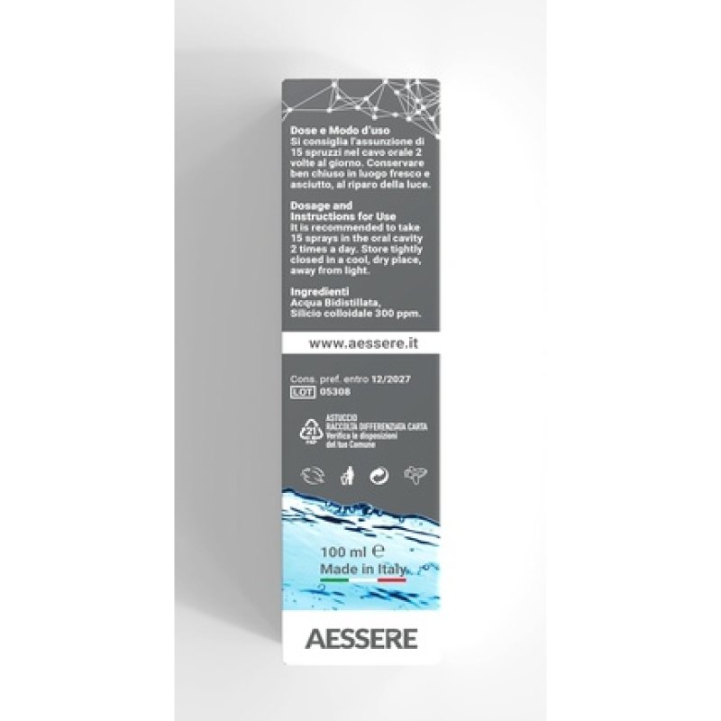 Silicium Colloidal Plus Spray 300 PPM 100ml