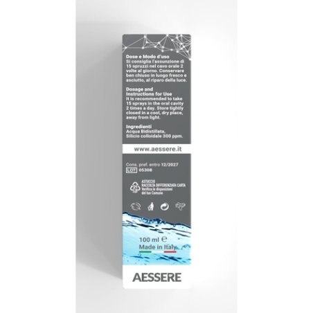 Silicium Colloidal Plus Spray 300 PPM 100ml