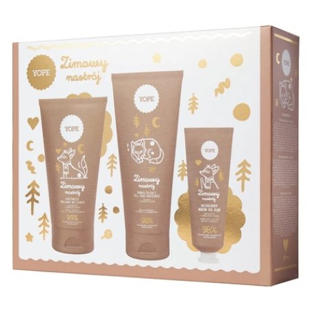 Yope Winter Mood Shower Gel 200ml Body Balm 150ml Hand Cream 50ml