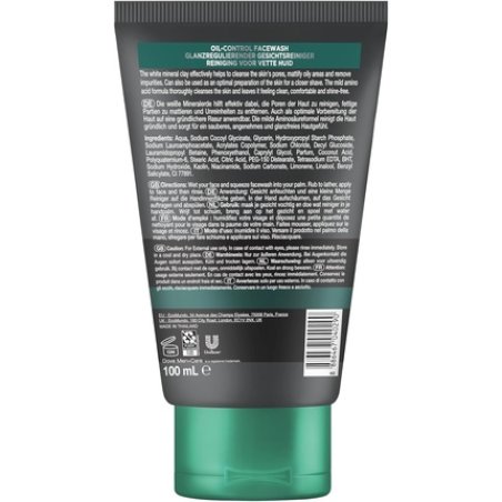 Dove Men Care Facial Cleanser Oil Control Reduces Skin Shine