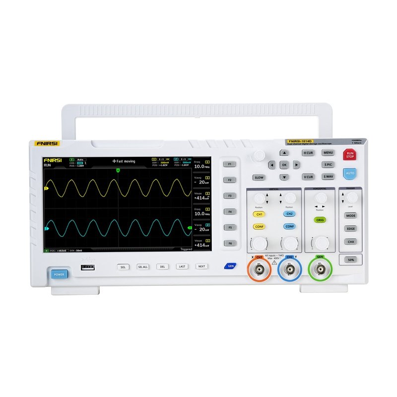 FNIRSI 1014D 2-in-1 oscilloscope signal generator