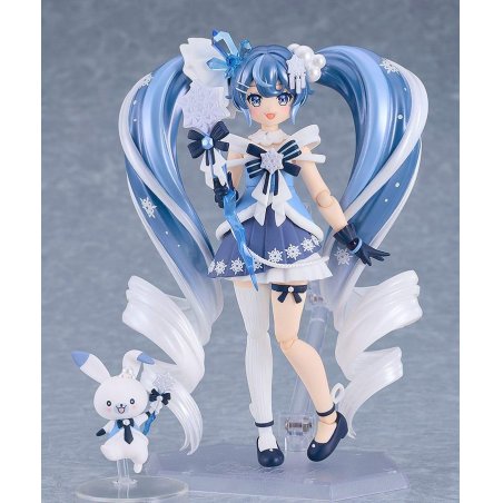 HATSUNE MIKU - Snow Miku Crystal Snow - Figurine Figma 13cm