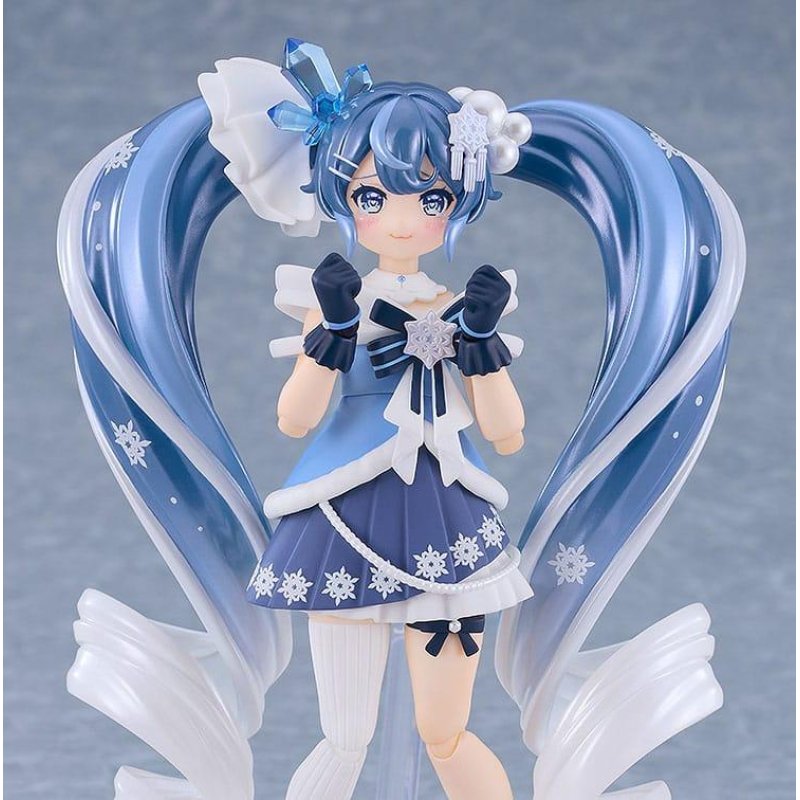 HATSUNE MIKU - Snow Miku Crystal Snow - Figurine Figma 13cm