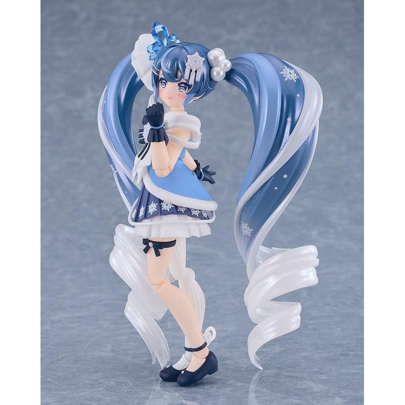 HATSUNE MIKU - Snow Miku Crystal Snow - Figurine Figma 13cm