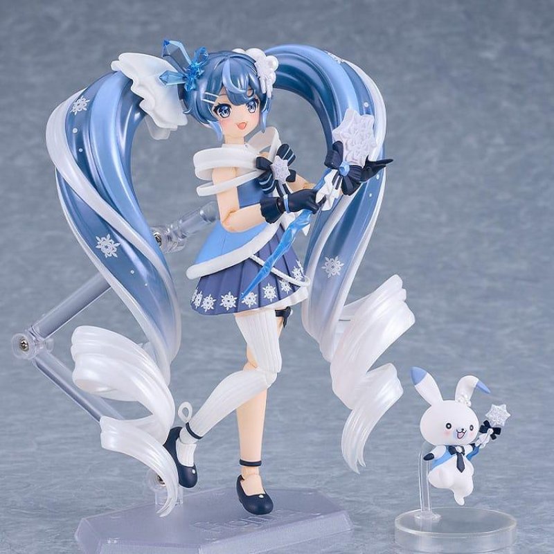 HATSUNE MIKU - Snow Miku Crystal Snow - Figurine Figma 13cm
