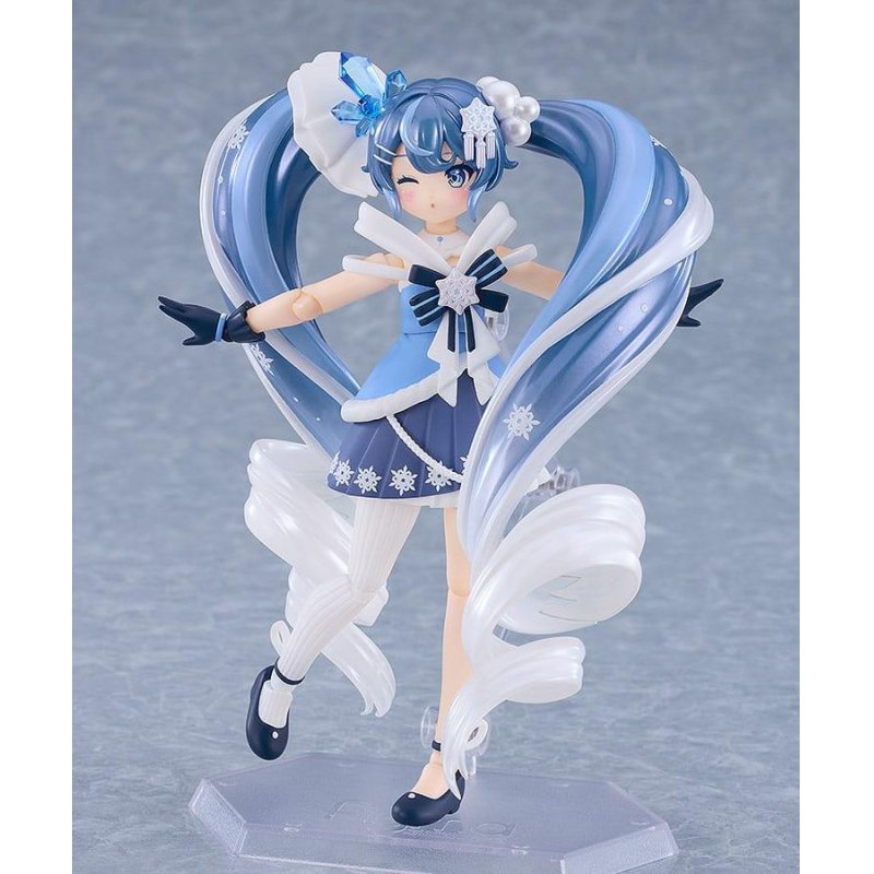 HATSUNE MIKU - Snow Miku Crystal Snow - Figurine Figma 13cm