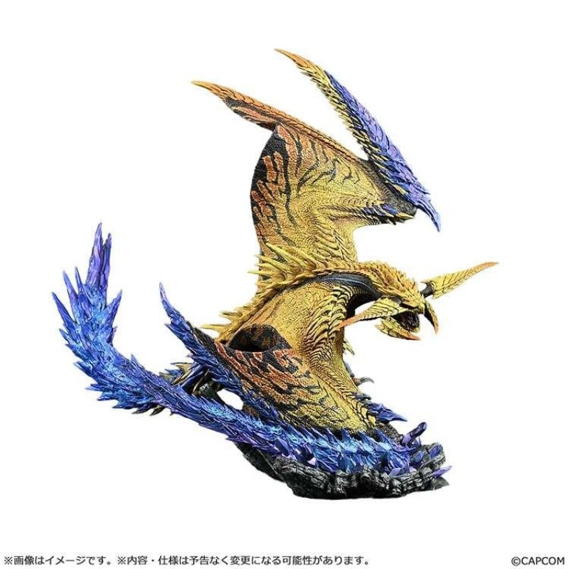 MONSTER HUNTER - Shining Thunder Wyvern Rey Dau - Statuette 28cm