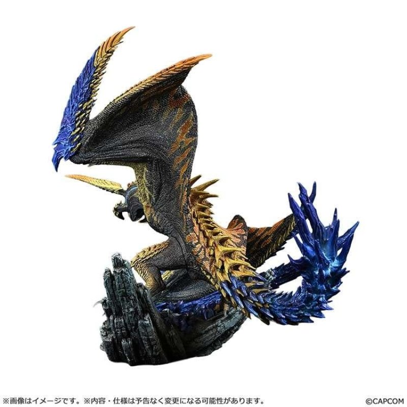 MONSTER HUNTER - Shining Thunder Wyvern Rey Dau - Statuette 28cm