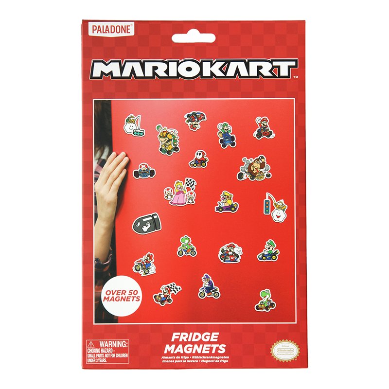MARIO KART - Set de Magnets de Frigo