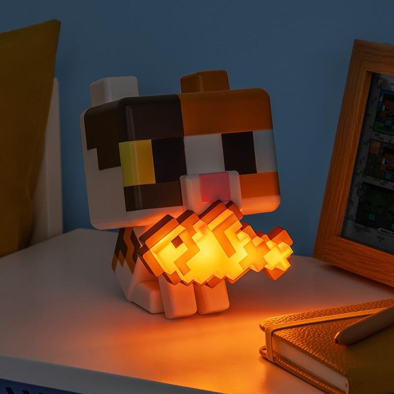 MINECRAFT - Chat - Lampe Décorative 'GloBuddies'