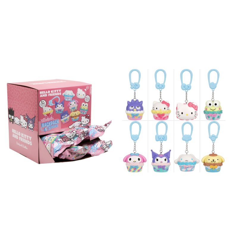 HELLO KITTY - Sweet Treats - Backpack Buddies (Display 24 Pcs)