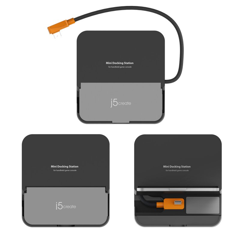 j5create Omni Side Dock pour Nintendo Switch 2™ et Steam Deck™