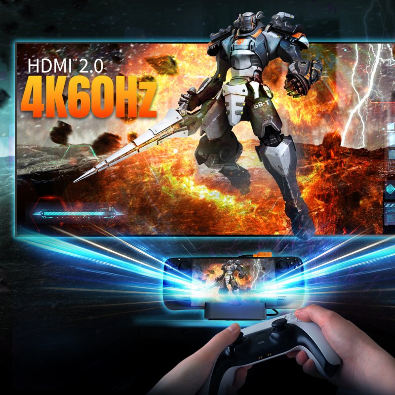 j5create Omni Side Dock pour Nintendo Switch 2™ et Steam Deck™