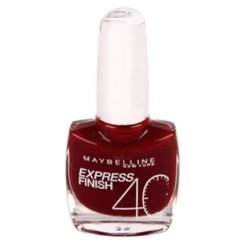 Maybelline Express Finish 40 Seconds Nail Polish Number 530 Red Seduction - 10 Ml