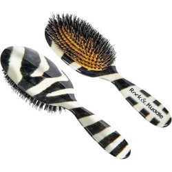 Rock & Ruddle Natural Mixed Boar Bristle Hair Brush for Women and Kids - Large
