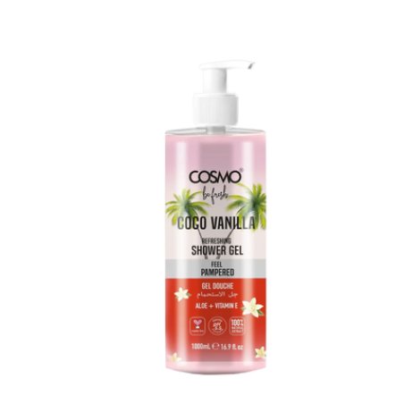 Cosmo Be Fresh Coco Vanilla Fruit Shower Gel 1000ml