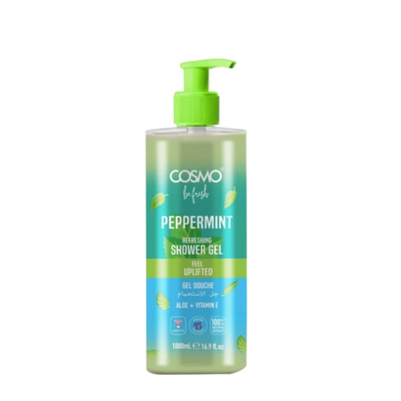 Cosmo Be Fresh Peppermint Shower Gel 1000ml
