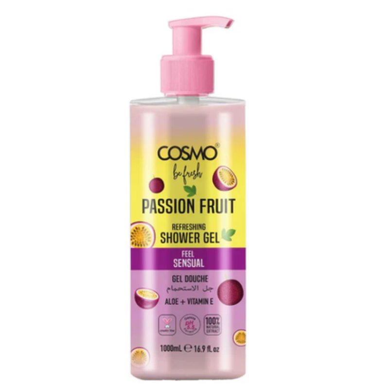Cosmo Be Fresh Passion Fruit Shower Gel 1000ml