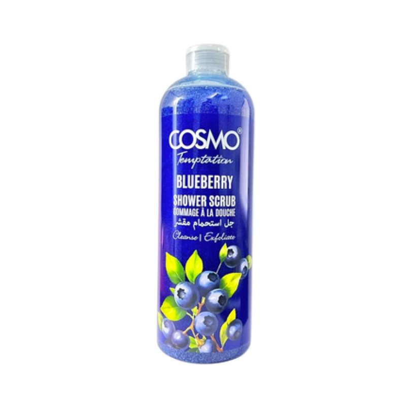 Cosmo Temptation Shower Scrub Blueberry Flavor 1000ml