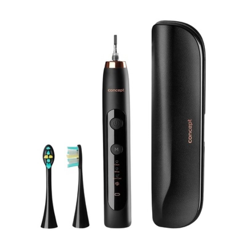 Concept Zk7011 Sonic Toothbrush with Travel Case - Perfect Smile Black