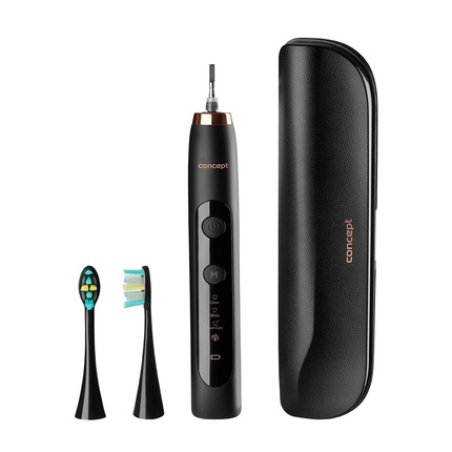 Concept Zk7011 Sonic Toothbrush with Travel Case - Perfect Smile Black