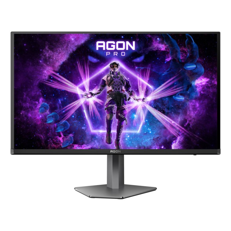 AOC AGON PRO AG276QKD2 écran plat de PC 67,3 cm (26.5") 2560 x 1440 pixels Quad HD QD-OLED Noir, Gris