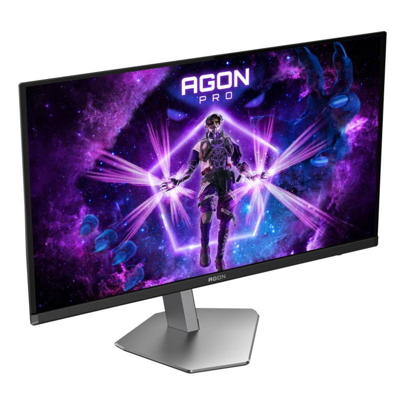 AOC AGON PRO AG276QKD2 écran plat de PC 67,3 cm (26.5") 2560 x 1440 pixels Quad HD QD-OLED Noir, Gris