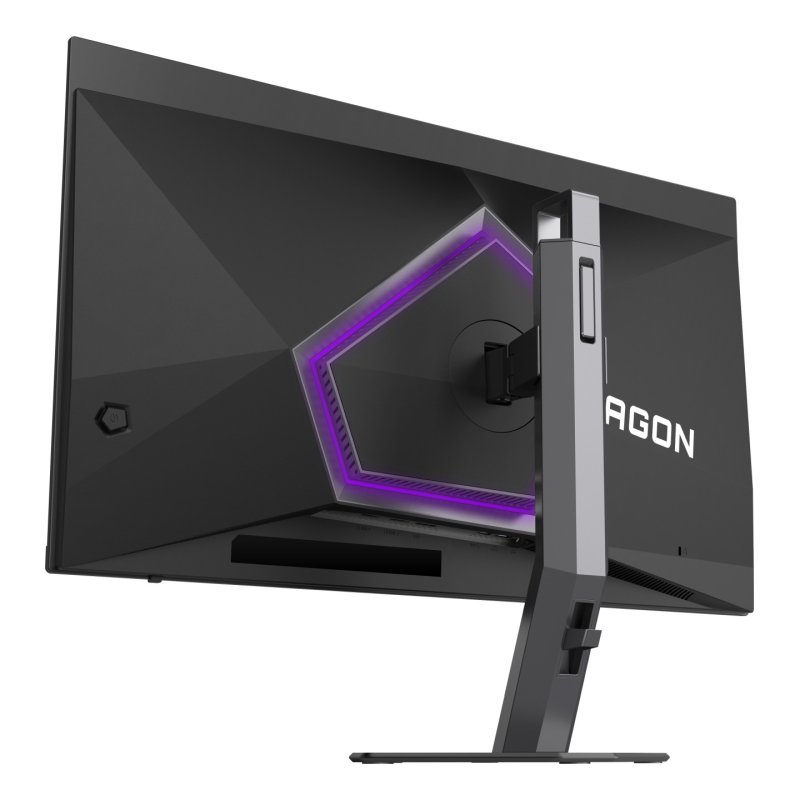 AOC AGON PRO AG276QKD2 computer monitor 67.3 cm (26.5") 2560 x 1440 pixels Quad HD QD-OLED Black, Grey