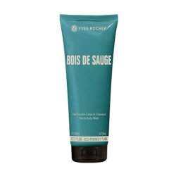Yves Rocher Bois De Sauge Shower Shampoo Intense Aromatic Freshness