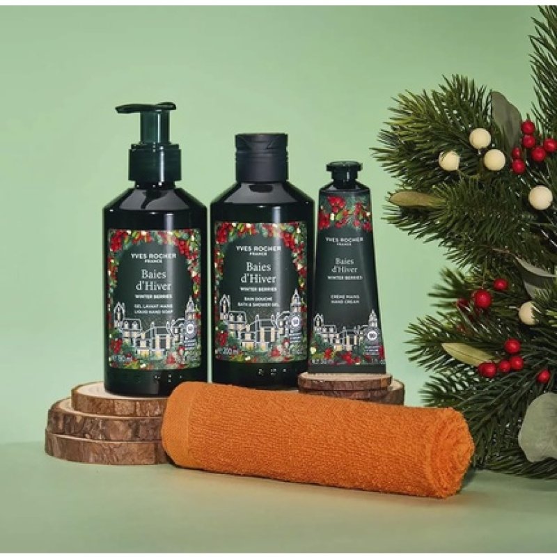 Yves Rocher Winter Berries Hand Wash Gel Limited Edition